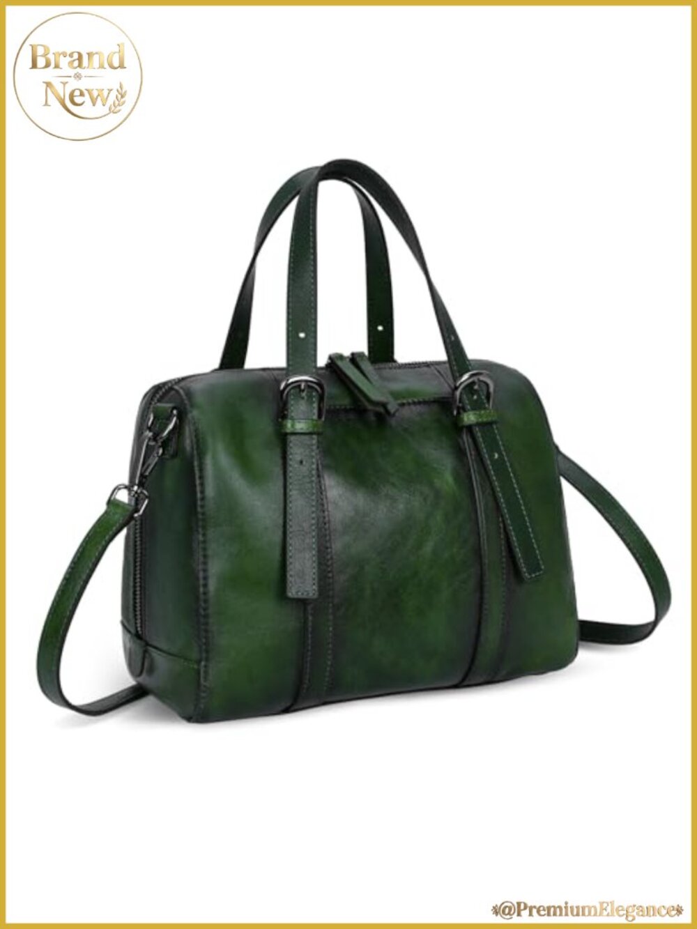 Genuine Leather Satchel Hobo Crossbody Shoulder Bag Tote
